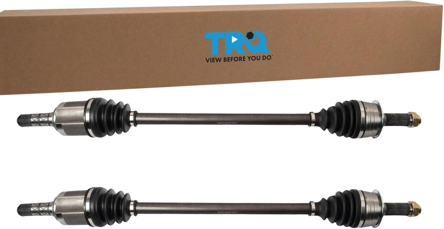 TRQ Front Driver and Passenger Side CV Axle Assembly Set for Subaru Outback 2.5L
