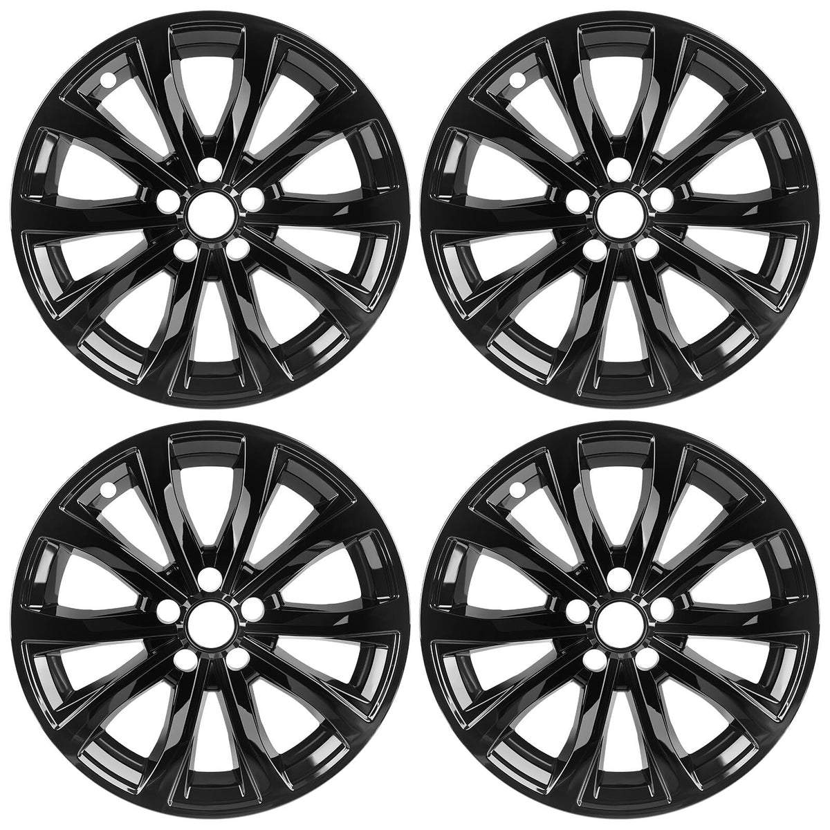 Honda CRV Wheel Skins 18in Black Set 2023-2025 EX EX-L Glossy