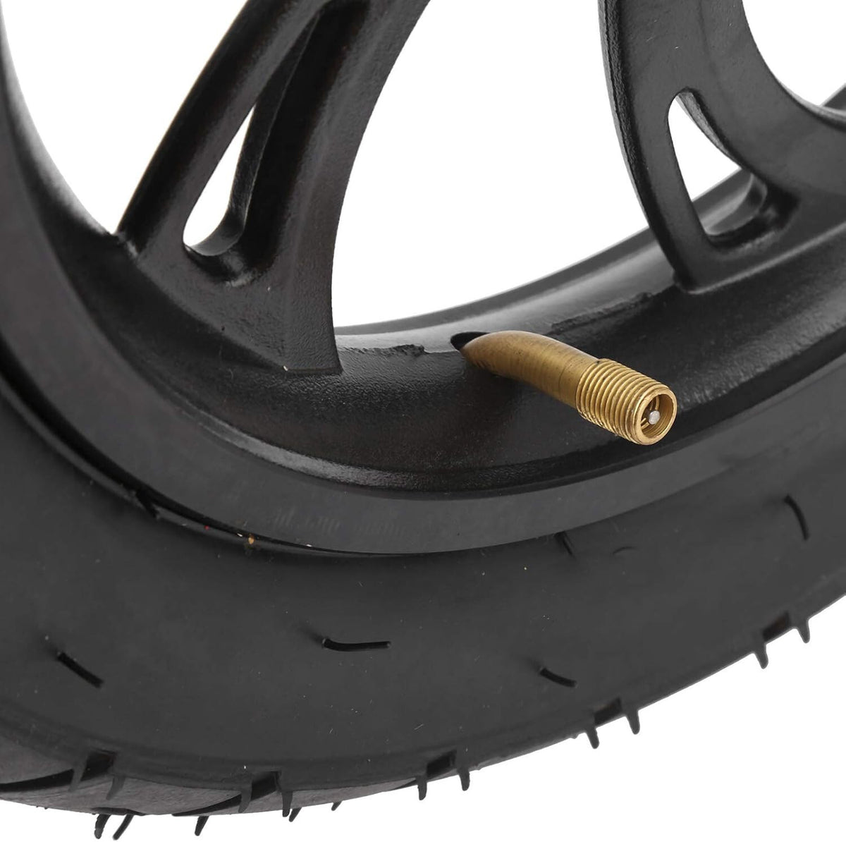 12In Electric Scooter Wheel, Scooter Tire with Wheel Hub Rubber Tyre Replacement
