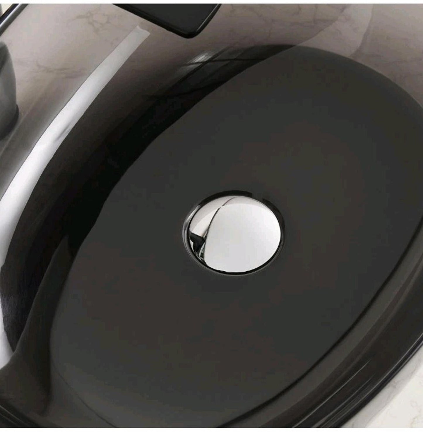 ARTSTONE 22 x 15" Bathroom Sink Pop Up Drain Combo Vessel Countertop Resin
