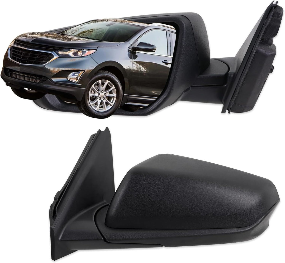 Left Driver Side Mirror Compatible with 2018 2019 2020 2021 2022 2023 2024 Chevy