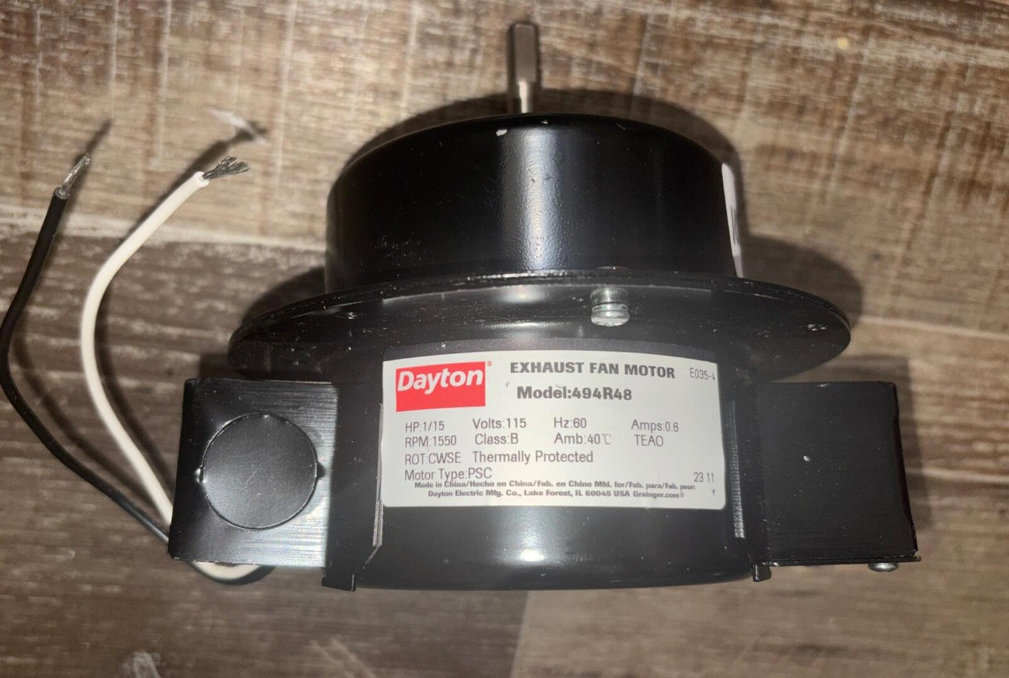 Dayton Model # 494r48 For 484X38, 484X53 494R48