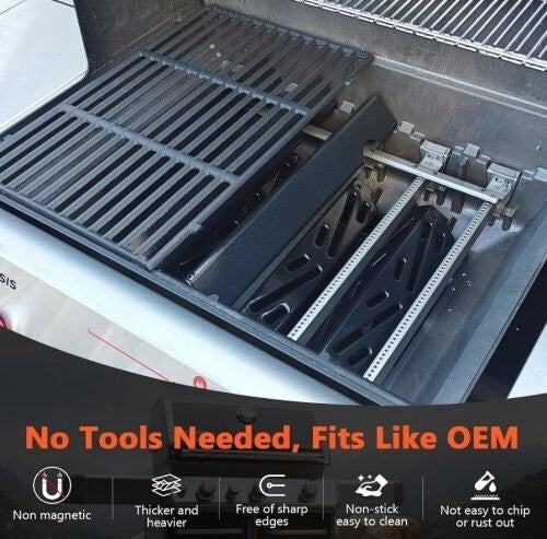 Genesis II Flavorizer Bars & Grill Grates Replacement Parts for Weber Genesis II