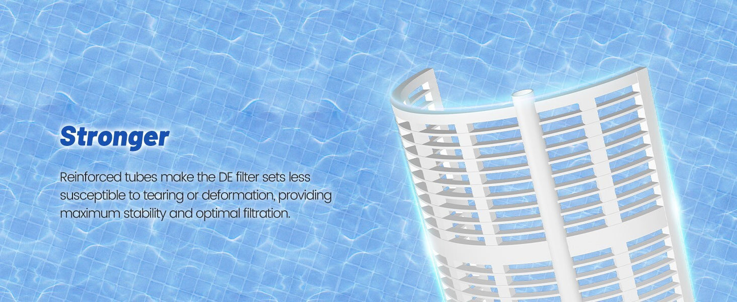 D.E Grid FILTER Replacement for 48 Square Feet FNS Plus D.E. Pool