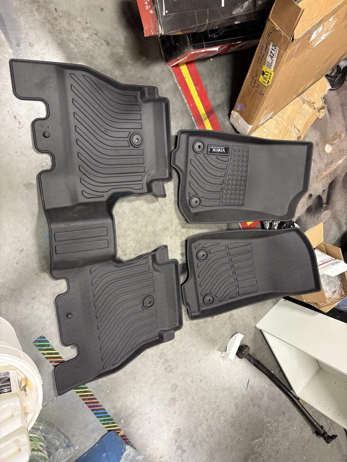 Floor Mats For 2020-2025 Jeep Gladiator 2020-25 Car Floor Heavy Duty Liner