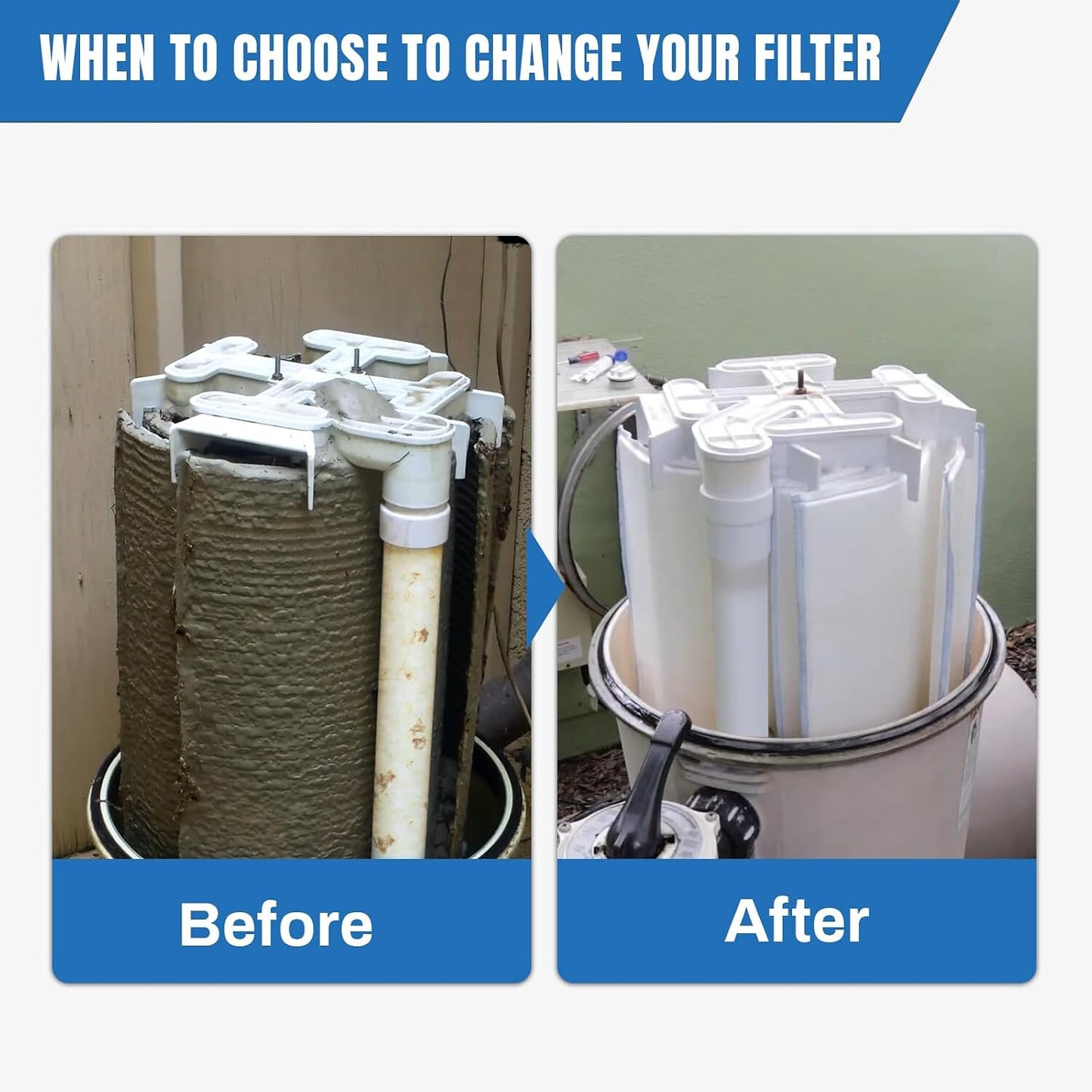 FG-1005 DE Grid Filter Compatible with FNS plus 60, 59003000, Jandy DEL/DEV60,DE