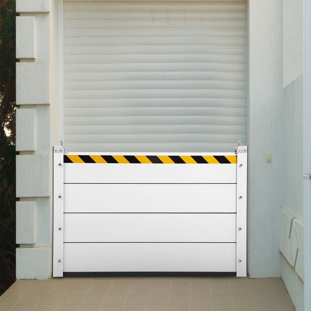 HeavyDuty Aluminum Flood Barrier Panel for Home Garage Reusable Water Prevention