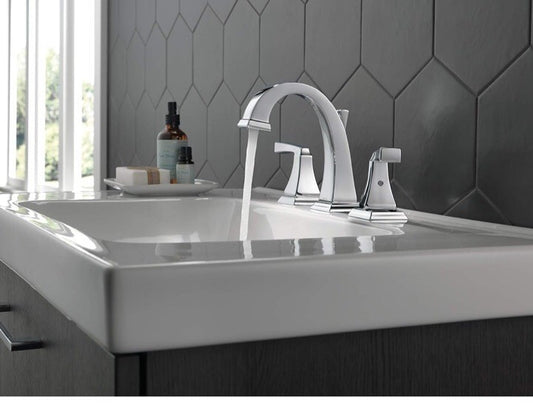 Delta 3551-MPU-DST Dryden 1.2 GPM Widespread Bathroom Faucet - Chrome