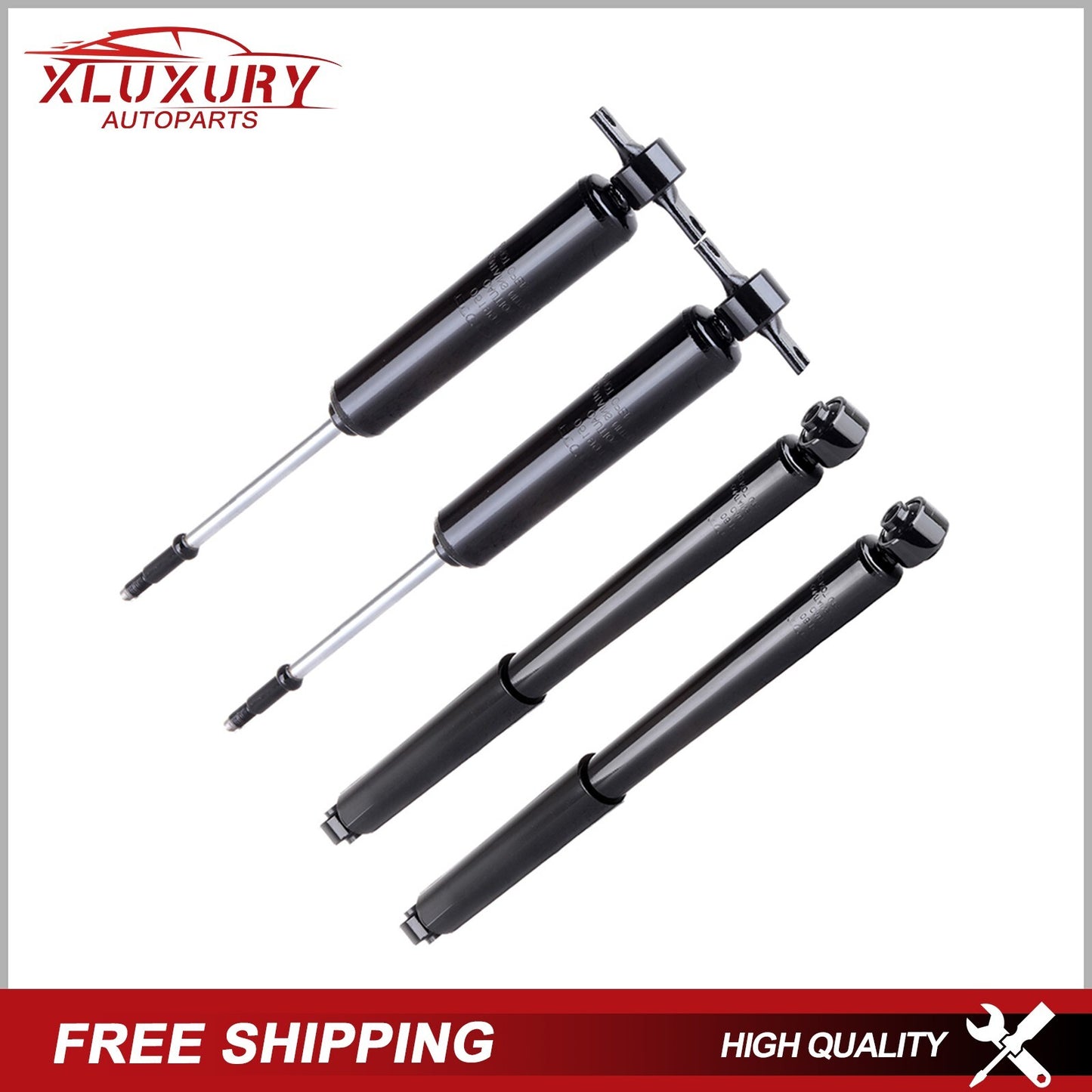 4x Front Rear Shock Absorbers For 2003-13 Ram 2500 3500 2WD 06-12 Dodge Ram 1500