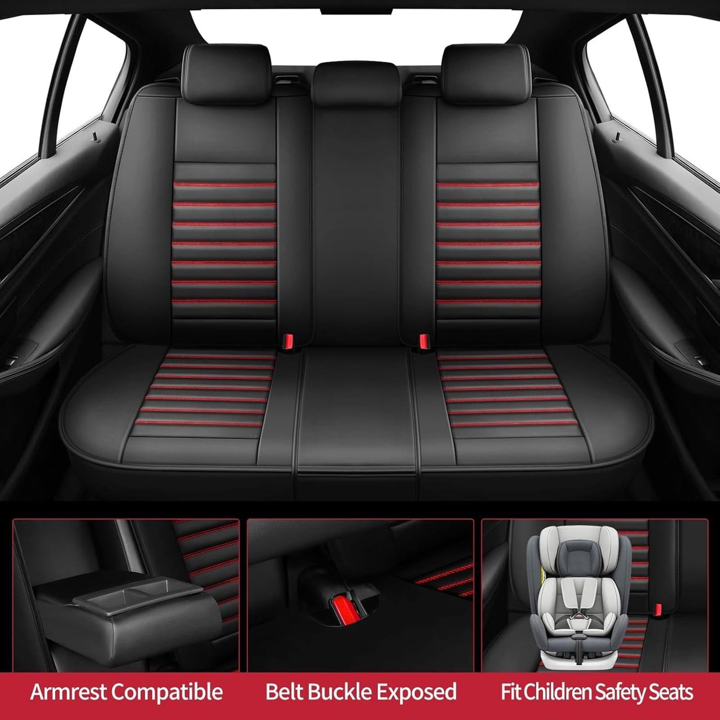 Seat Covers Fit for Honda HR-V 2016-2025 2026 Waterproof Car Seat Covers