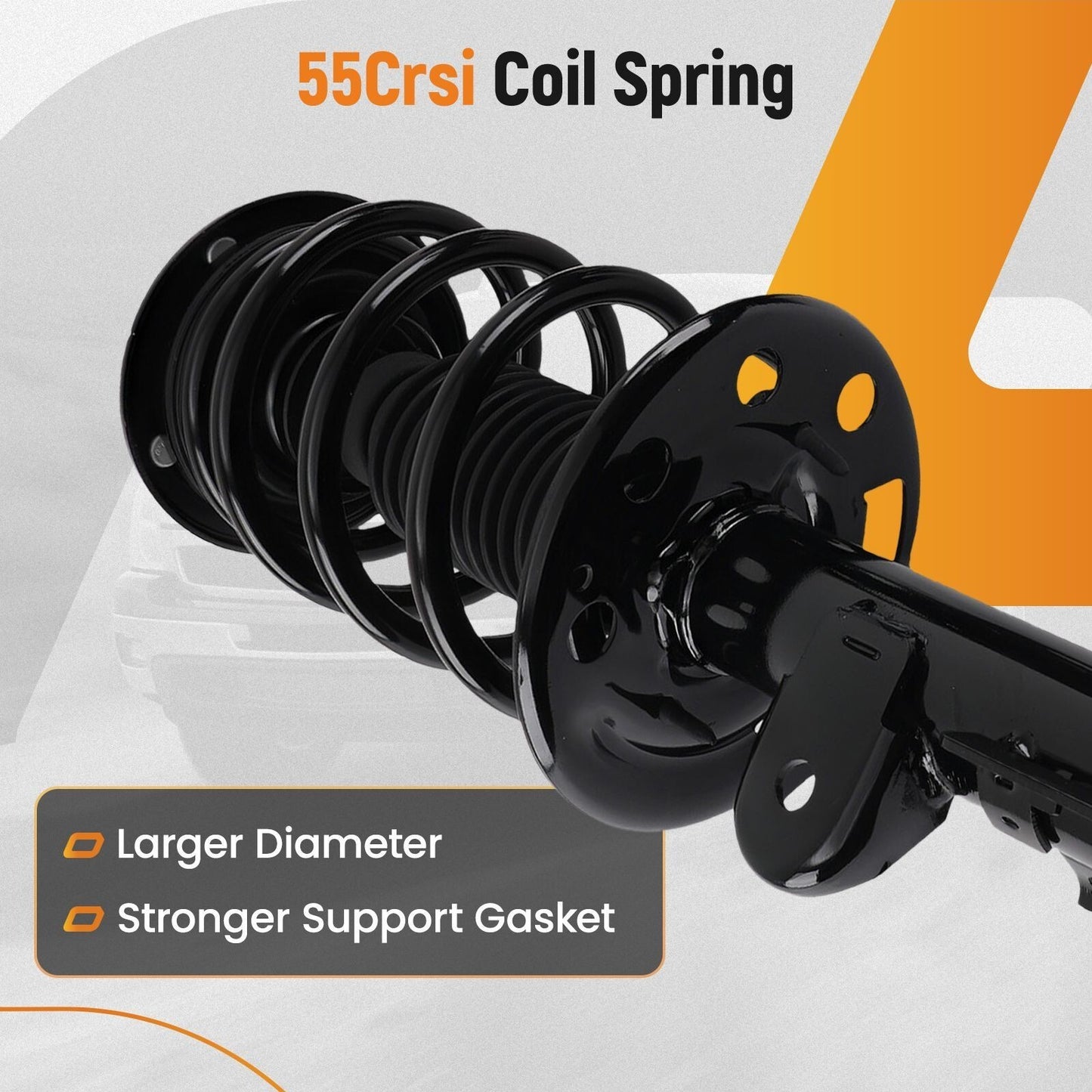 Front Struts w/Springs Suspension for Lincoln MKS Ford Taurus 2010-2012