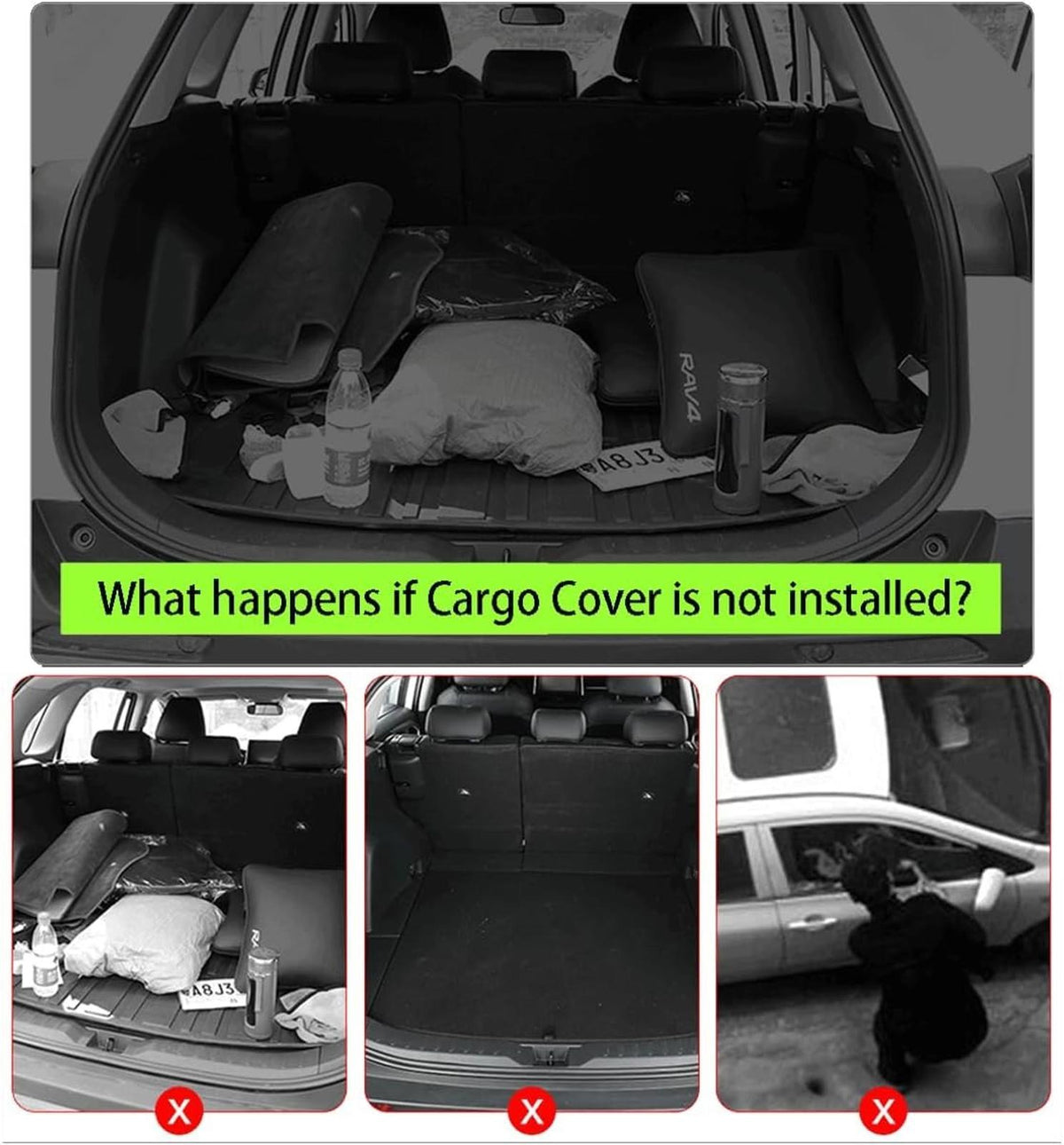 Retractable Trunk Cover for 2016-22 Le/xus RX RX350 RX450h Cargo Cover