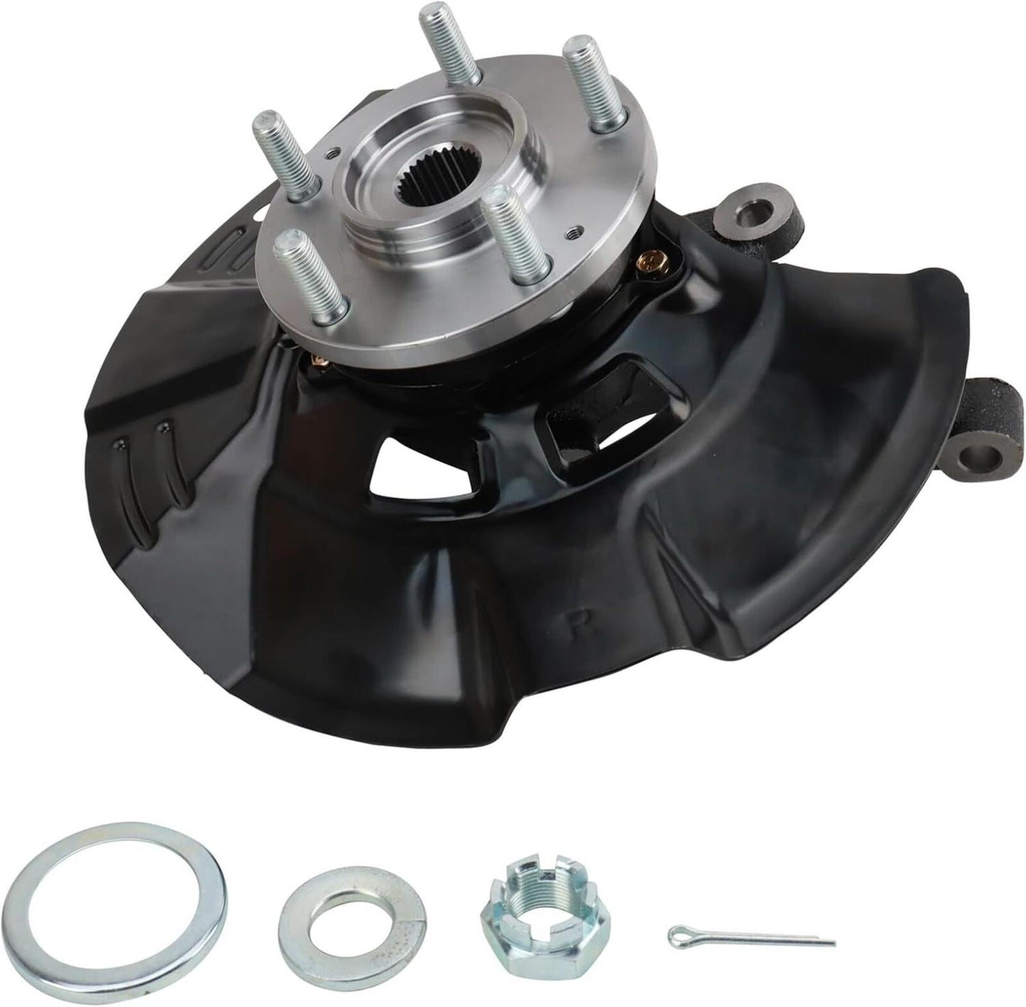 TRQ Front Right Steering Knuckle Assembly Compatible with 2011 Kia Optima