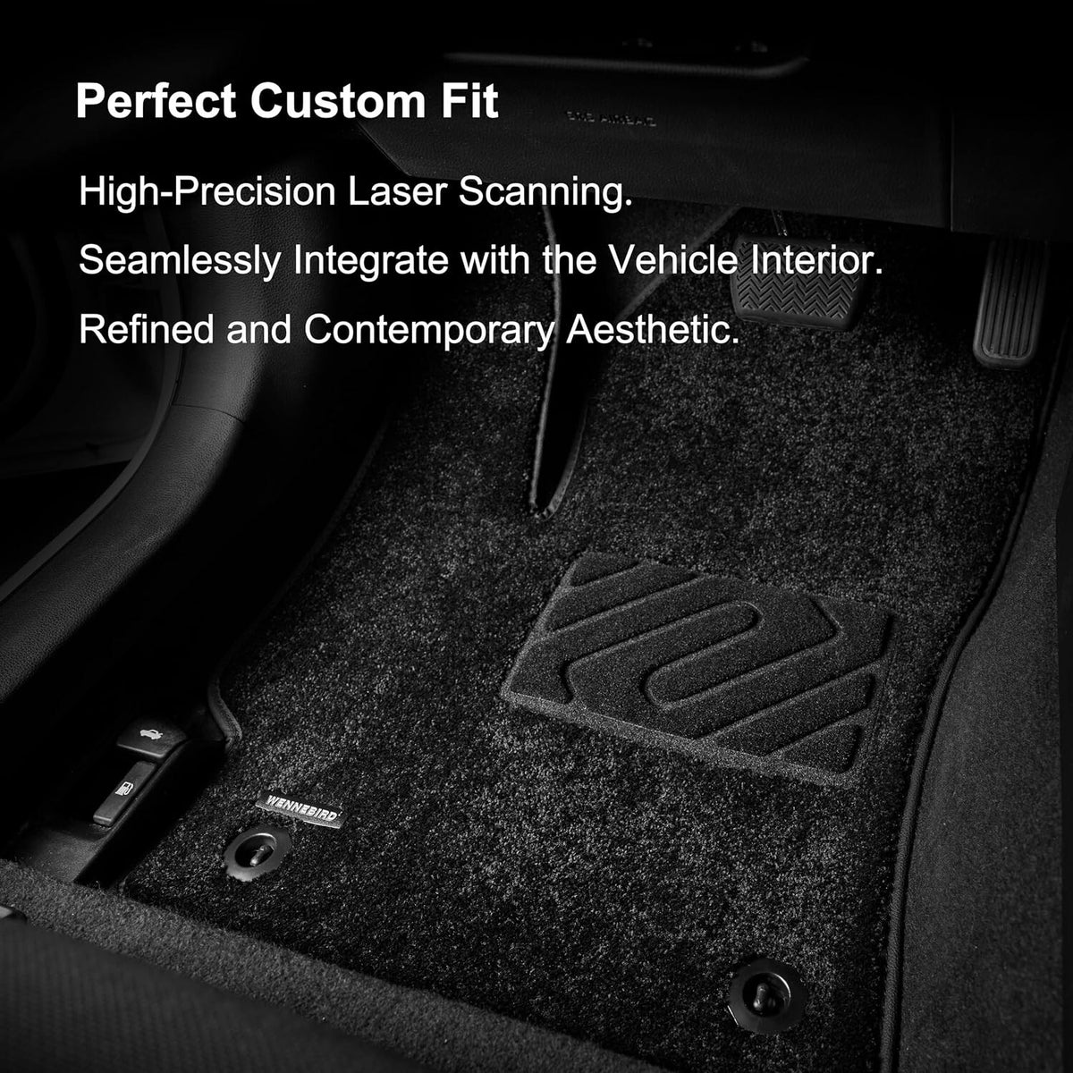 Carpet Floor Mats for Porsche Cayenne 2019-2026 3Pc 816