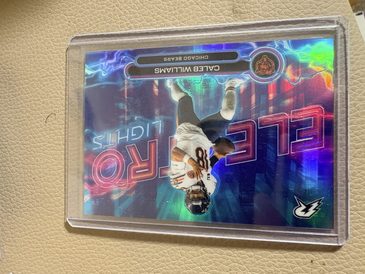 Topps Composite Electro Lights Caleb Williams Case Hit Bears Insert Mint