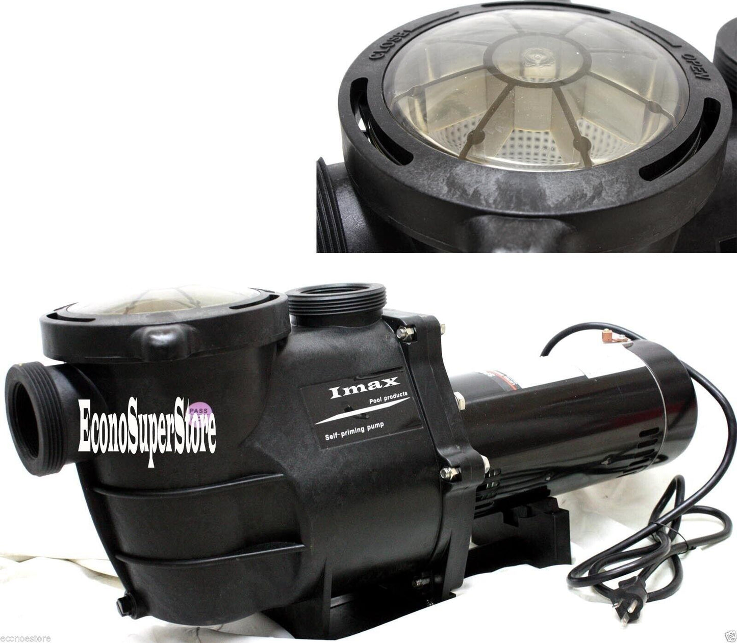 115/230V 1.5 HP 1100W Inground Above Ground Swimming Pools Water Pump w/Strainer