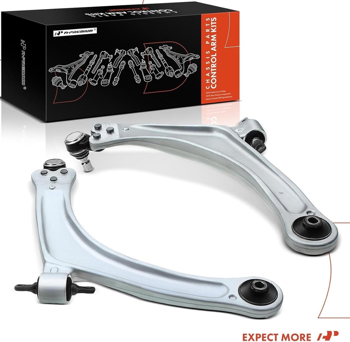 A-Premium Front Lower Control Arms with Ball Joint & Bushing with Chevy HHR
