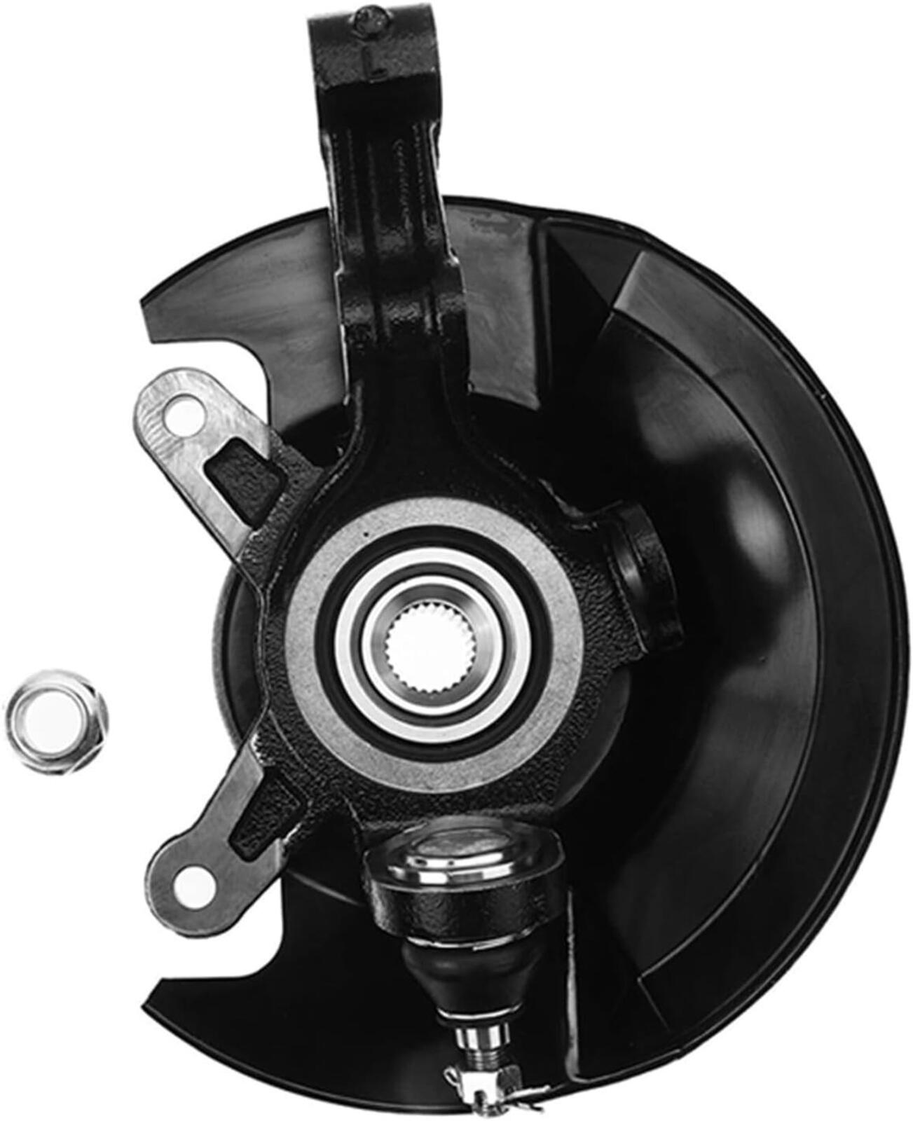 Left Driver Side Front Steering Knuckle & Wheel Bearing Hub For HONDA CIVIC