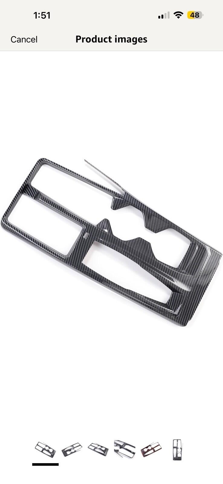 For 2025 2026 Toyota Camry Accessories Center Console Gear Shift Panel Cover