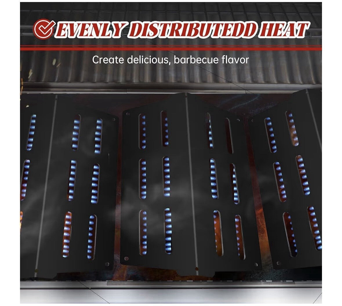 Genesis Grill Parts Flavorizer Bars for Weber Genesis 300 Series Genesis E310,