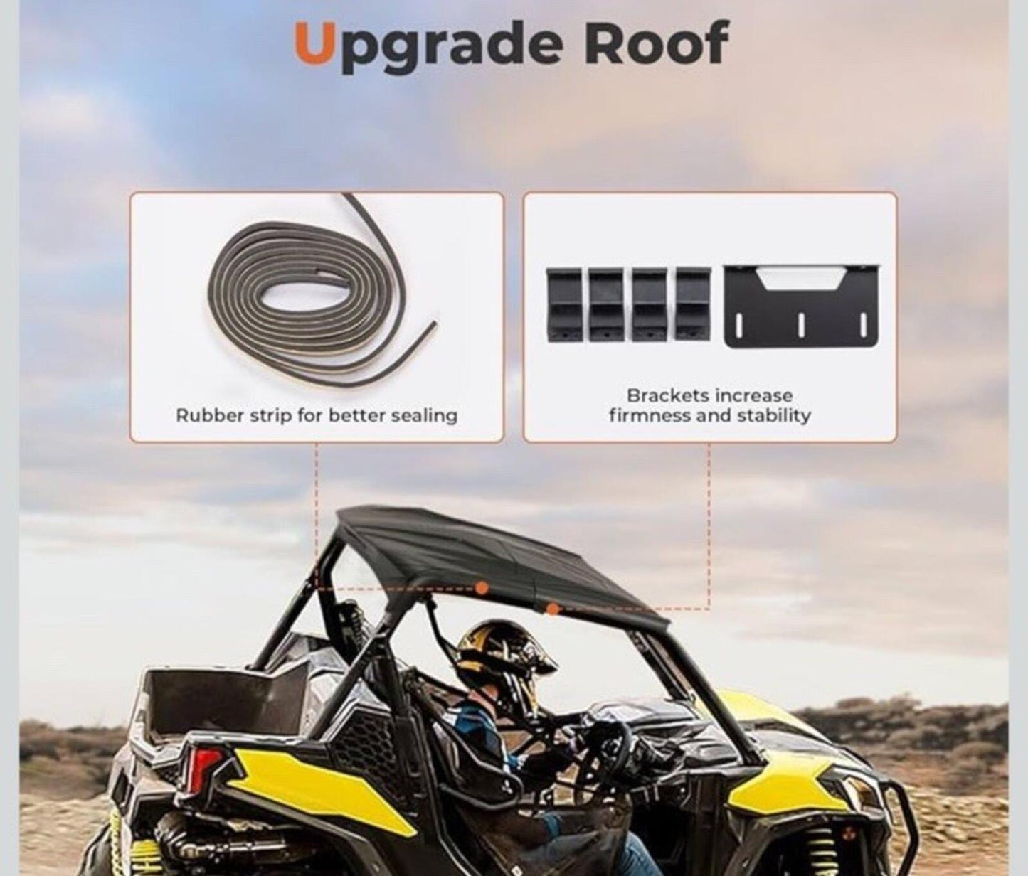 Hard Roof For Can Am Maverick Sport Trail 700 800 1000 1000R 2018-2026 715006218