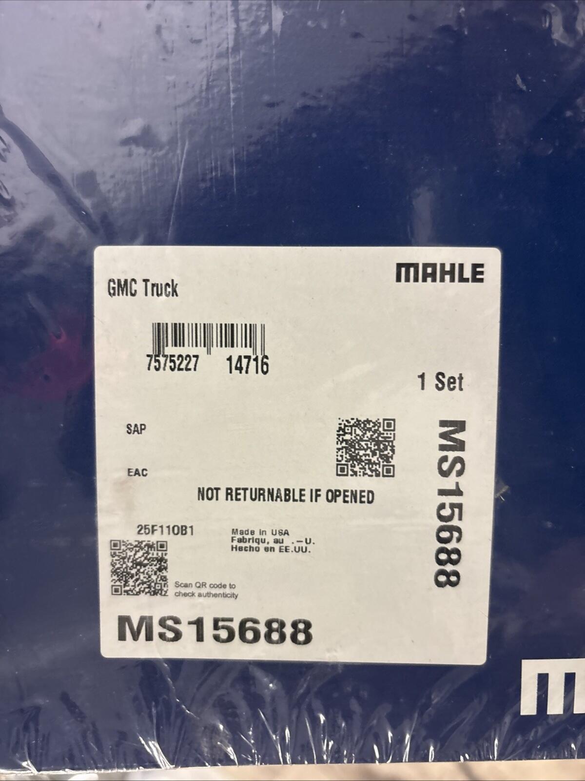 Engine Intake Manifold Gasket Set-VIN: J Mahle MS15688