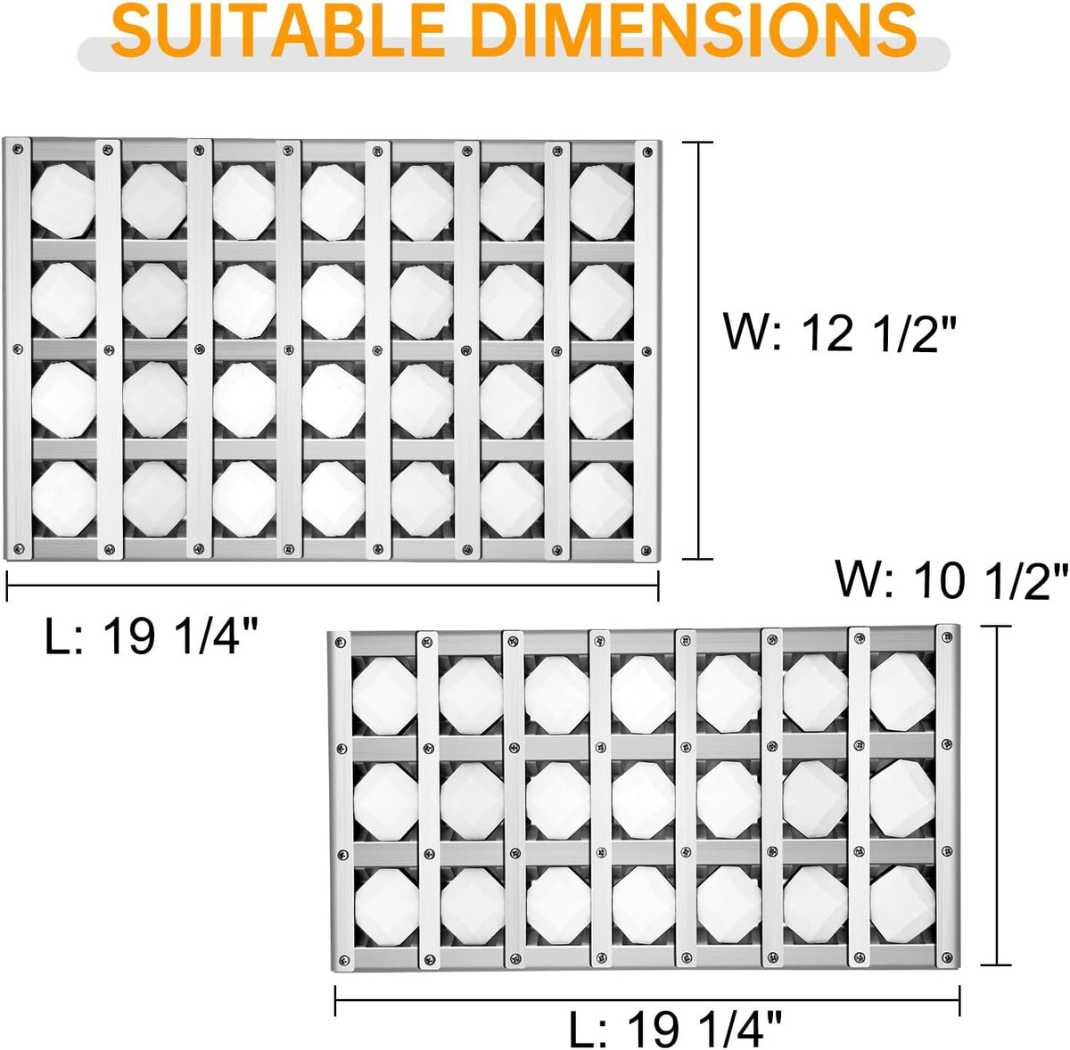 1 Pack 90190 and 2 Pack 90191 Briquette Tray for Lynx Grill Parts, Radiant Tray