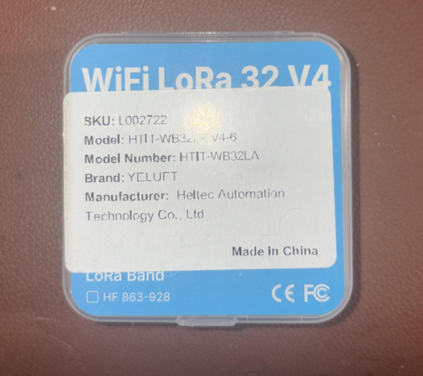 Heltec Automation LoRa 32 V4 Meshtastic 863-928 MHz ESP32-S3 SX1262 Board Module