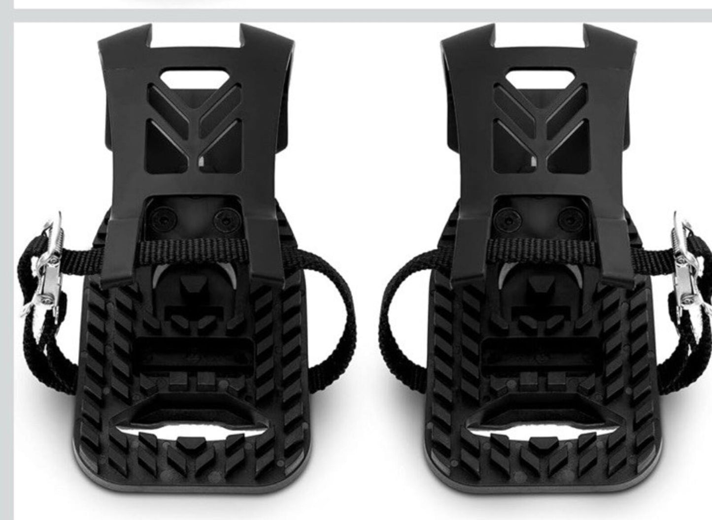 Peloton Bike & Peloton Bike+ Pedals Compatible Toe Cage Adapters - Convert Lo...