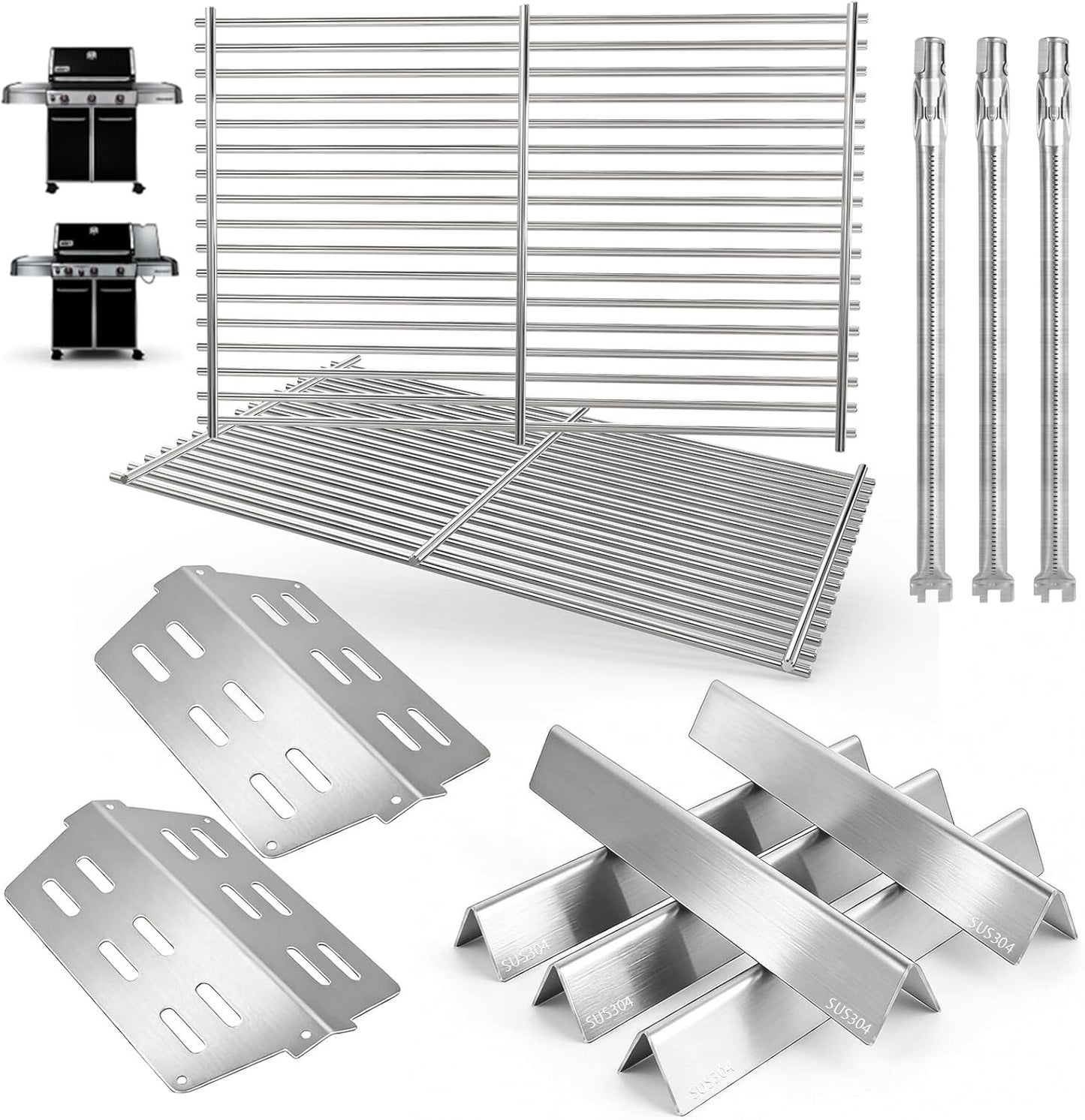 Grill Parts Kit for Weber Genesis 300 310 330 Genesis E330 E310 S310 S330 EP330