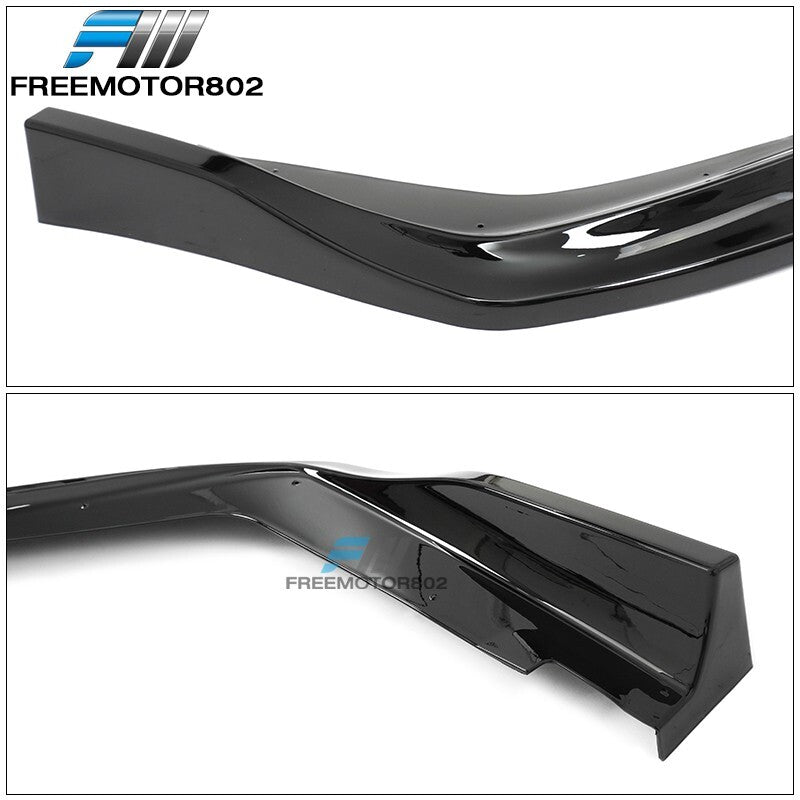Front Bumper Lip Fits 15-21 Subaru WRX/WRX STI CS Style Gloss Black Splitter 3PC