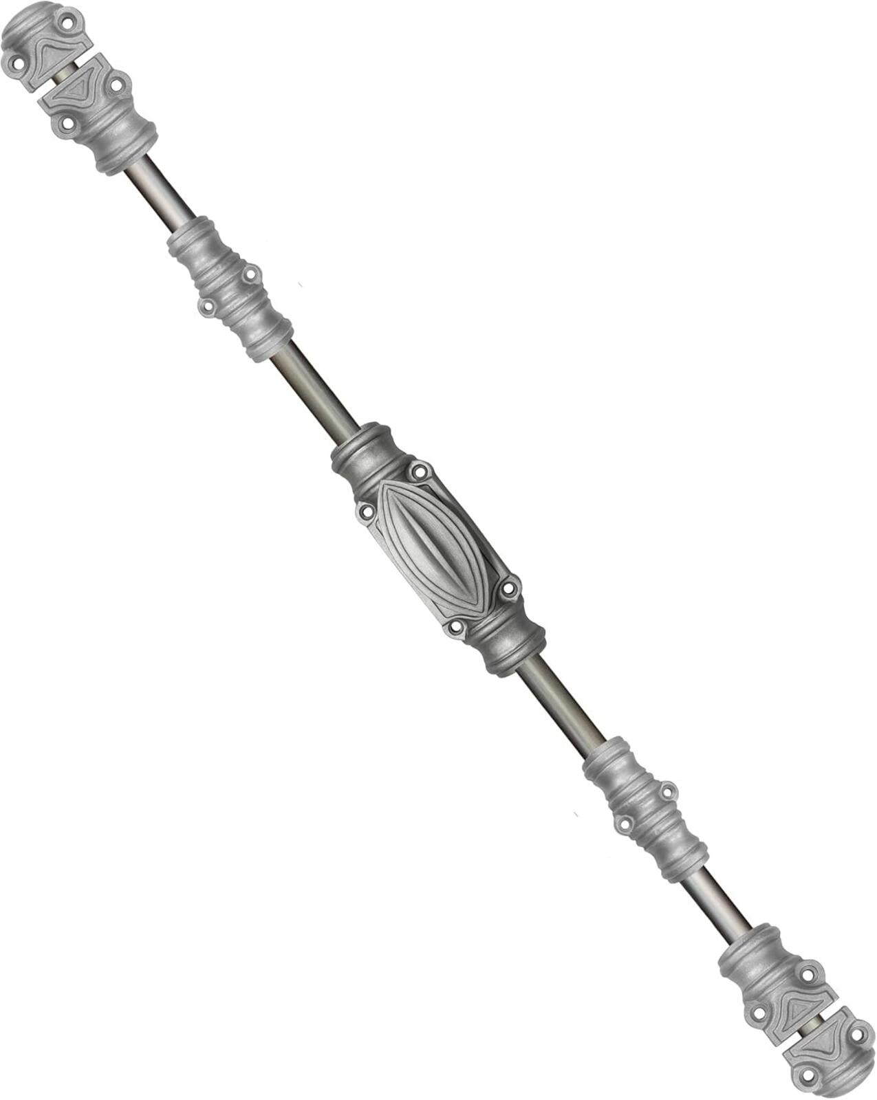 6' Iron Window Cremone Bolt – Antique Iron Finish, Double Windlow Locking