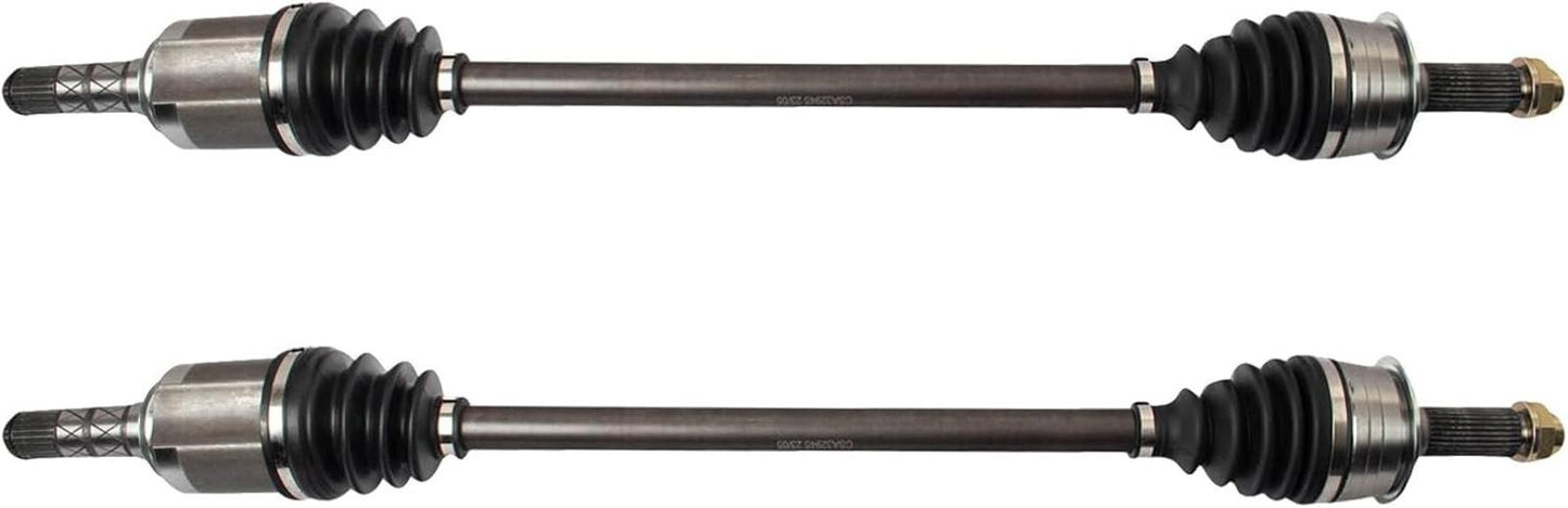 TRQ Front Driver and Passenger Side CV Axle Assembly Set for Subaru Outback 2.5L