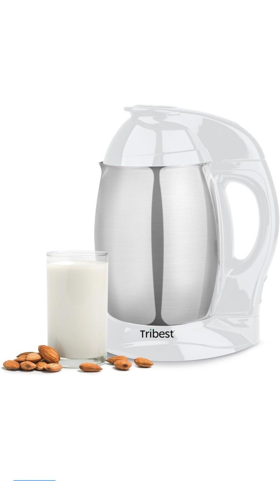Tribest Soyabella SB-130 Plant-Based Nut Soy Milk Maker Stainless Steel Tested