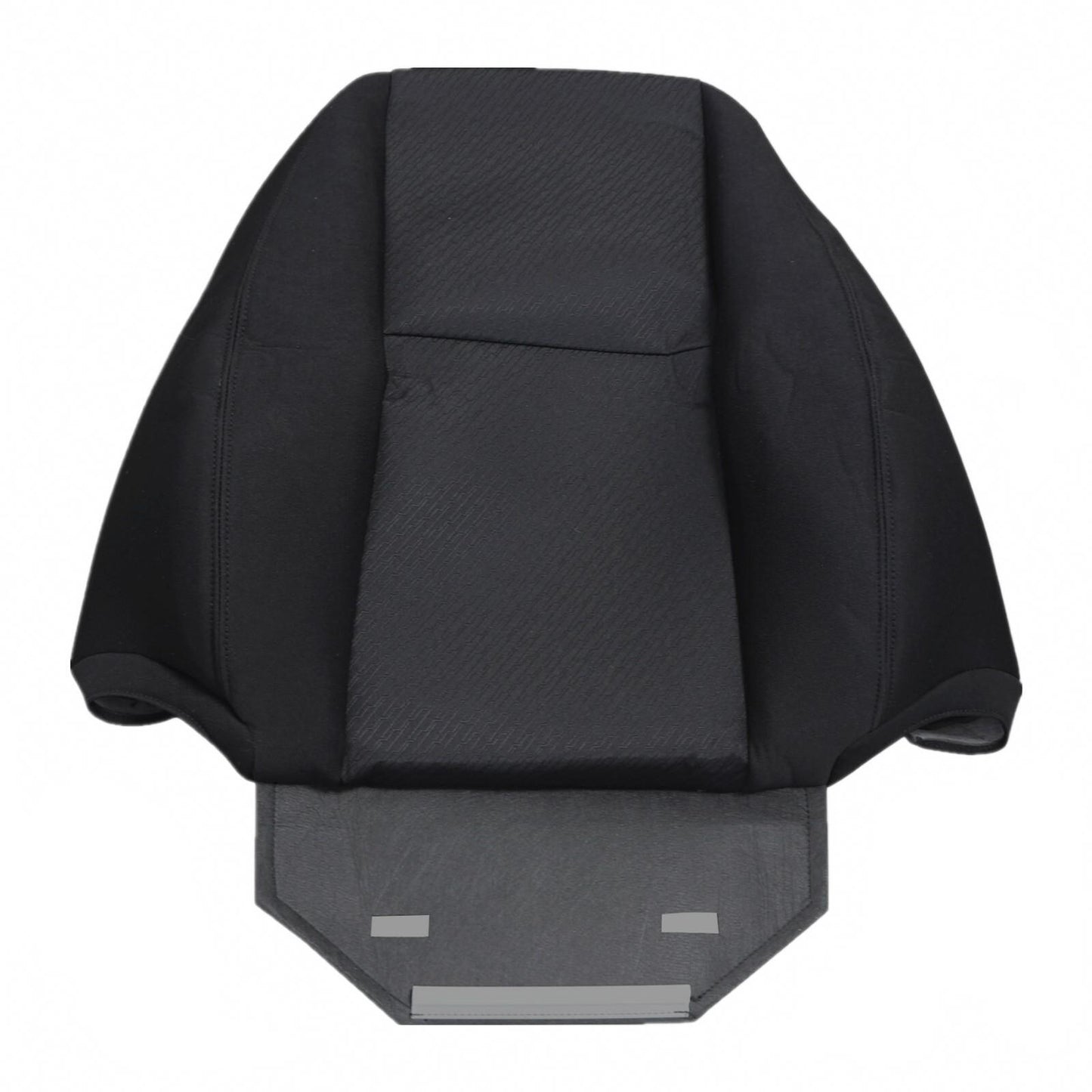 Driver&Passenger Bottom+Top Cloth Seat Cover For 2007-2014 Chevy Silverado Black
