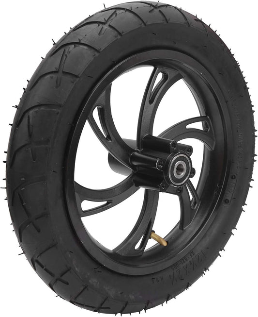 12In Electric Scooter Wheel, Scooter Tire with Wheel Hub Rubber Tyre Replacement