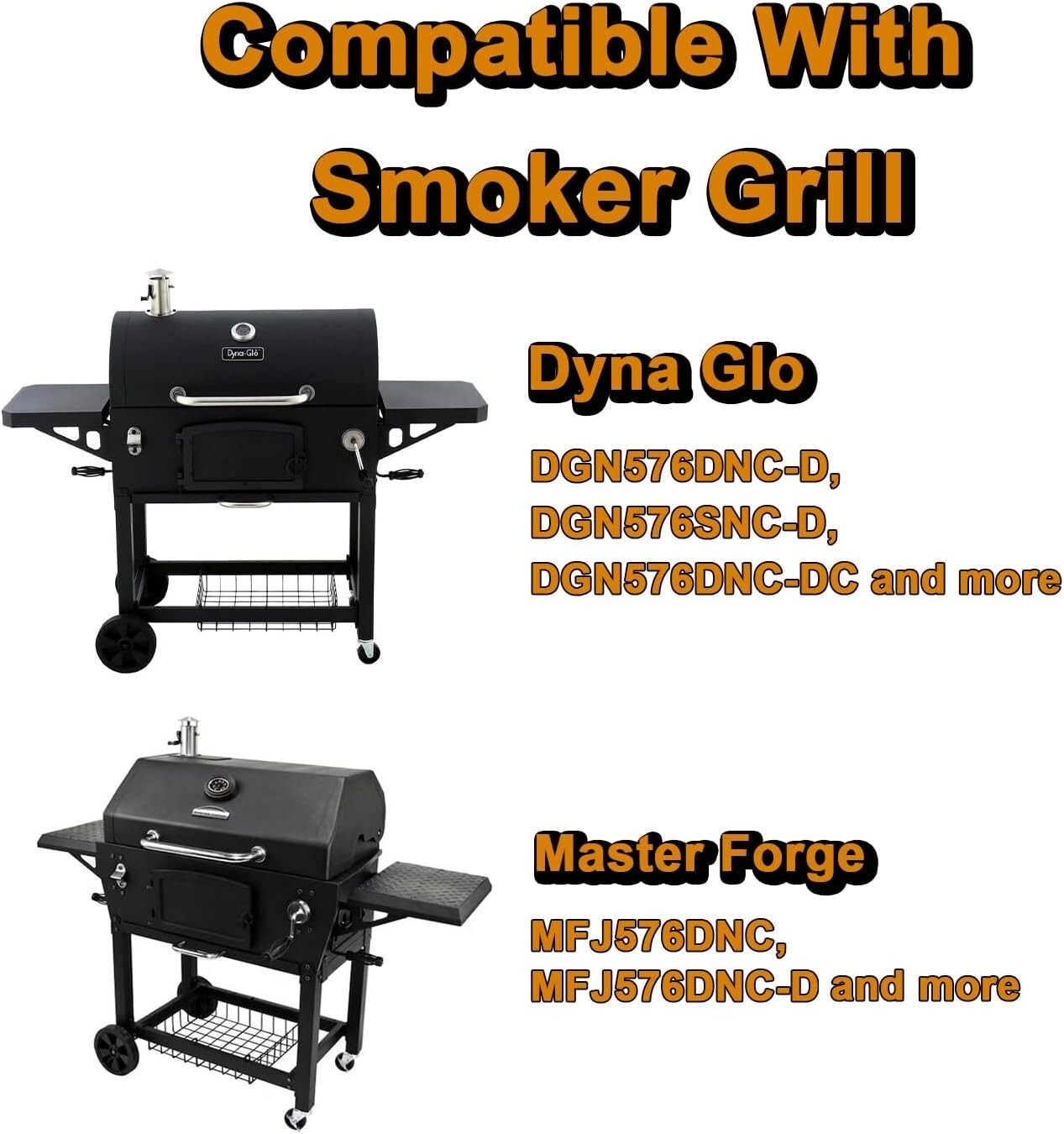 Ash Pan Grill Replacement Parts for Dyna Glo Charcoal Grill Parts DGN576SNC-D