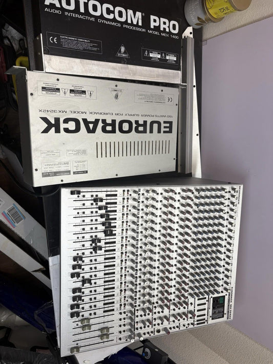 Behringer Eurorack MX 3242X Working Mixing Console Power Supply Crossover