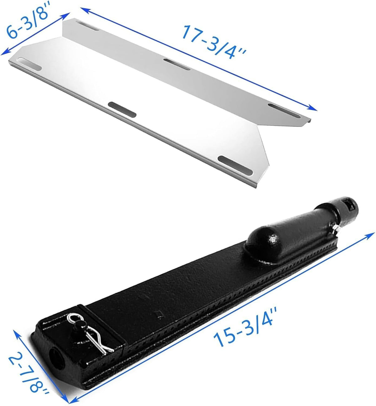 Grill Parts for Jenn-Air 720-0062-LP 720-0164 720-0165 720-0 Burners Heat Plates