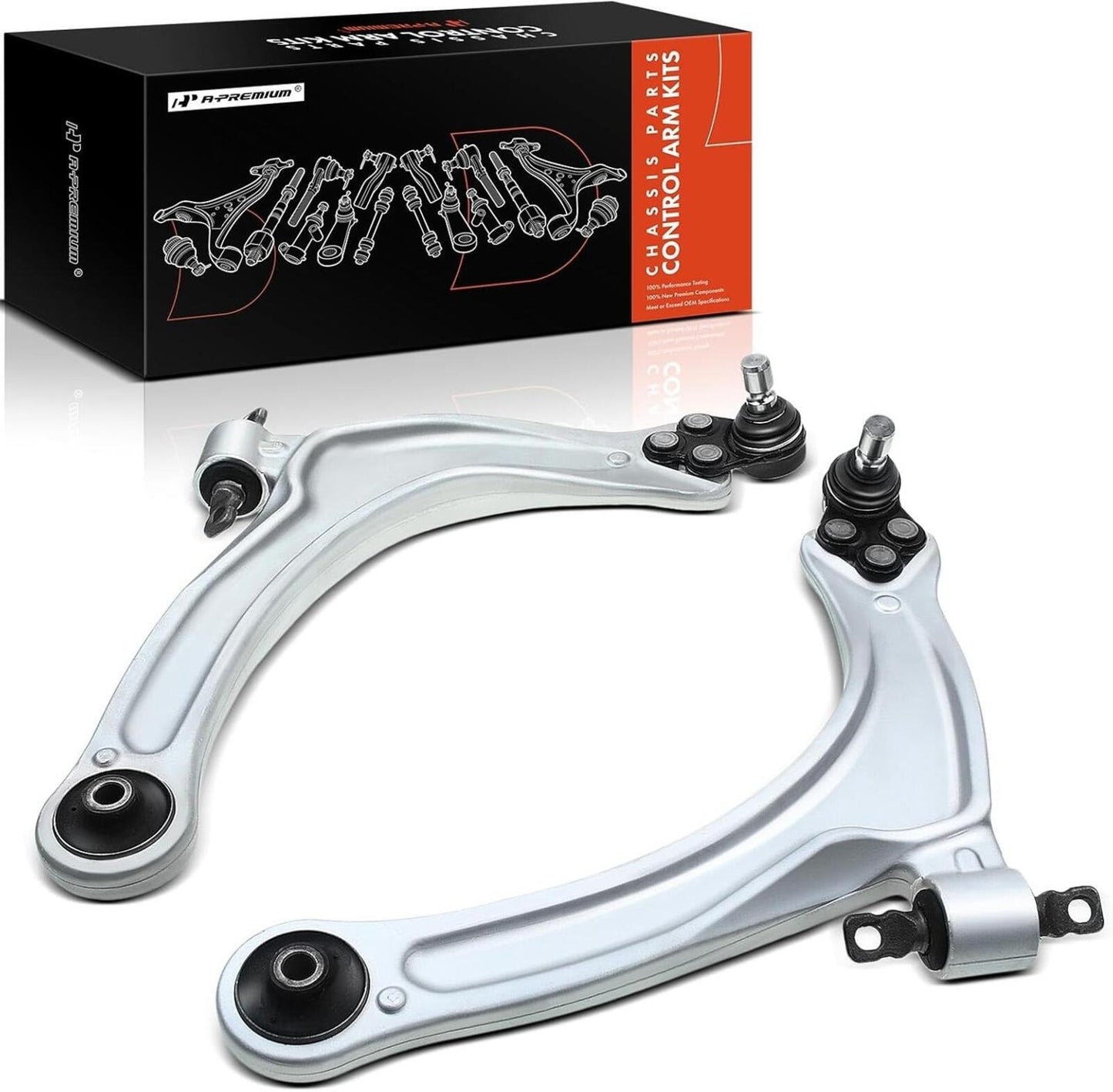 A-Premium Front Lower Control Arms with Ball Joint & Bushing with Chevy HHR
