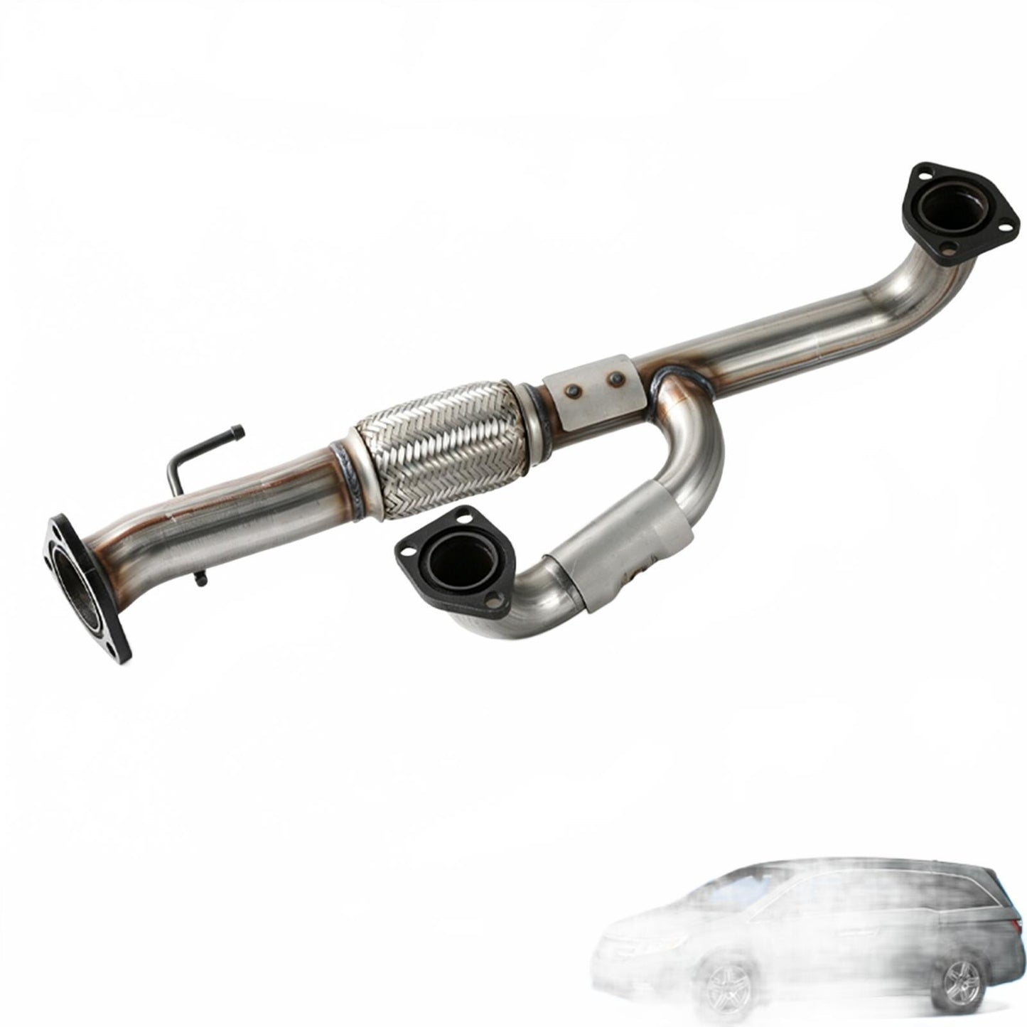Exhaust Flex Pipe For 2011-2013 Honda Odyssey 3.5L Direct Fit Front Flex Y-Pipe