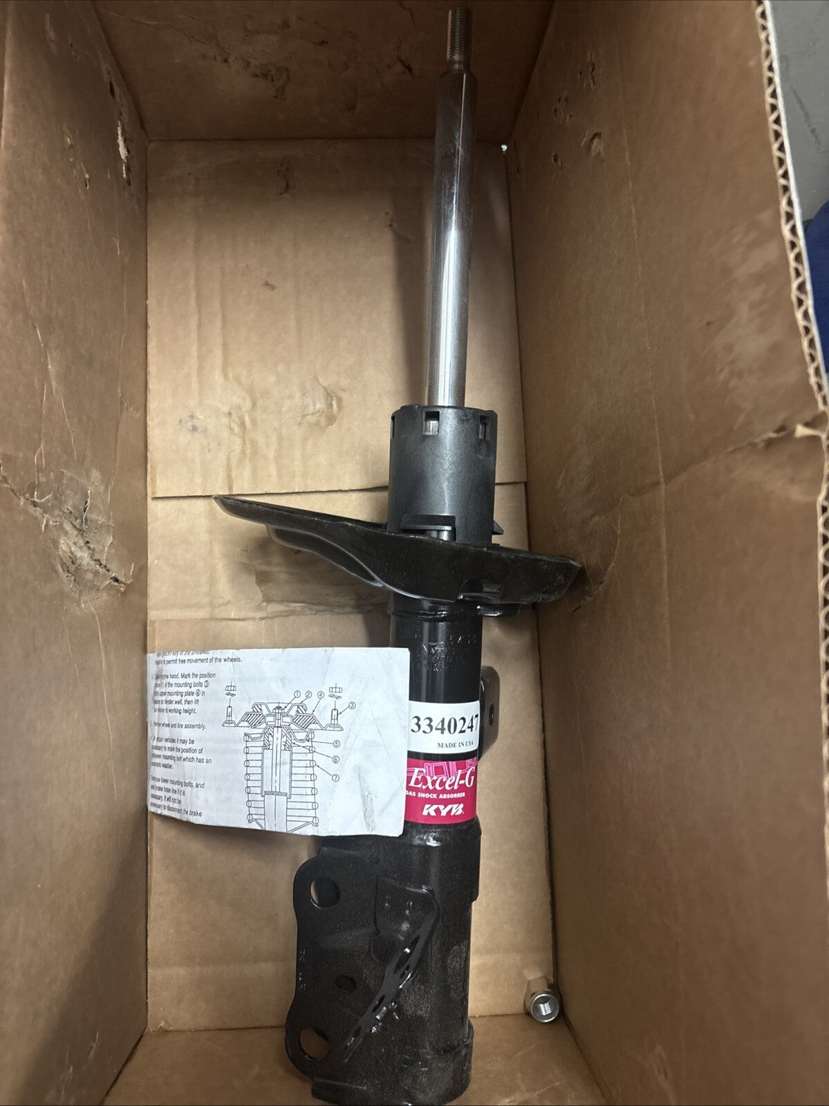 Suspension Strut KYB 3340247 Toyota Camry 2018 To 2024