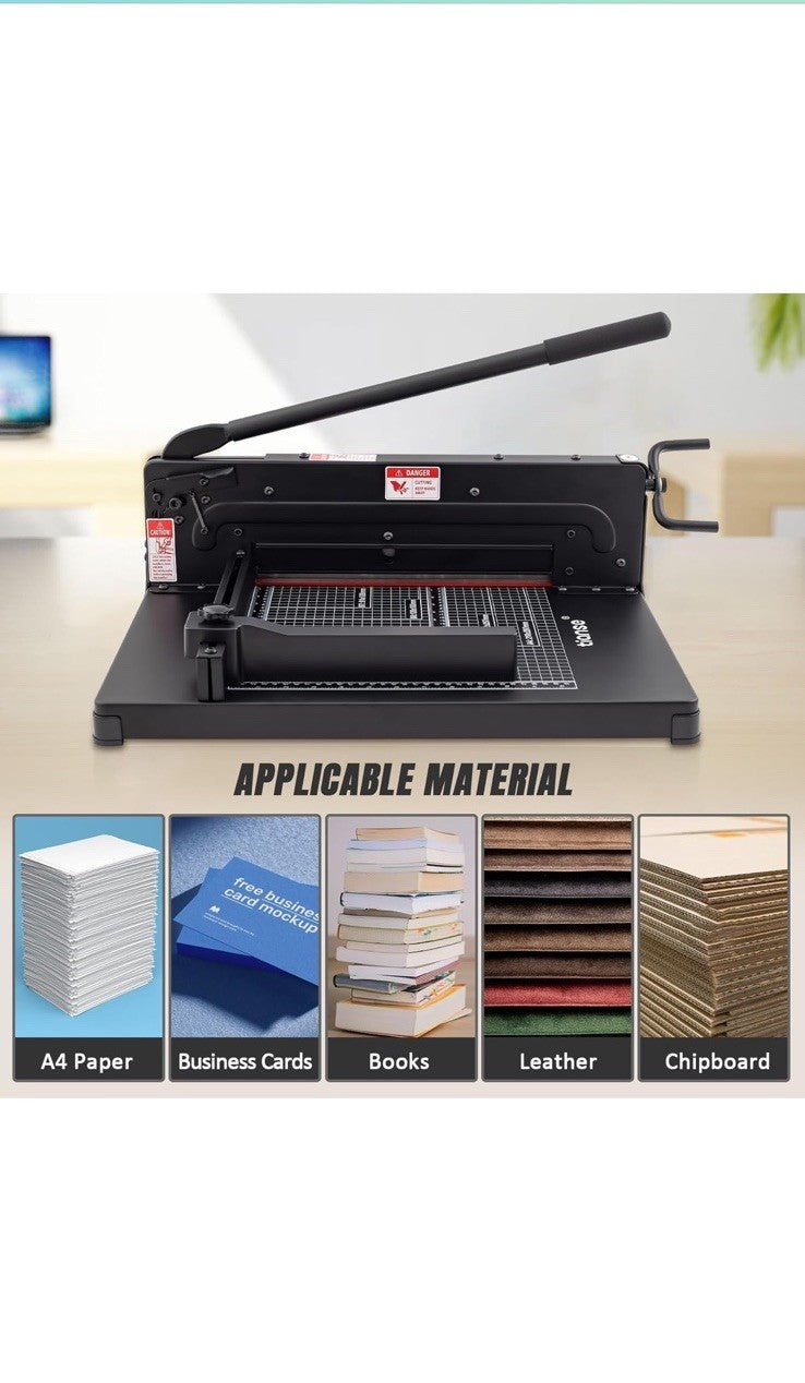 Tianse 12" Paper Cutter Heavy Duty 12 Inch Industrial  500 Sheet  A4-12" Paper