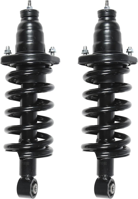 Pair Rear Struts w/Coil Spring Assembly Fits for Honda AXLE 171101L_171101R