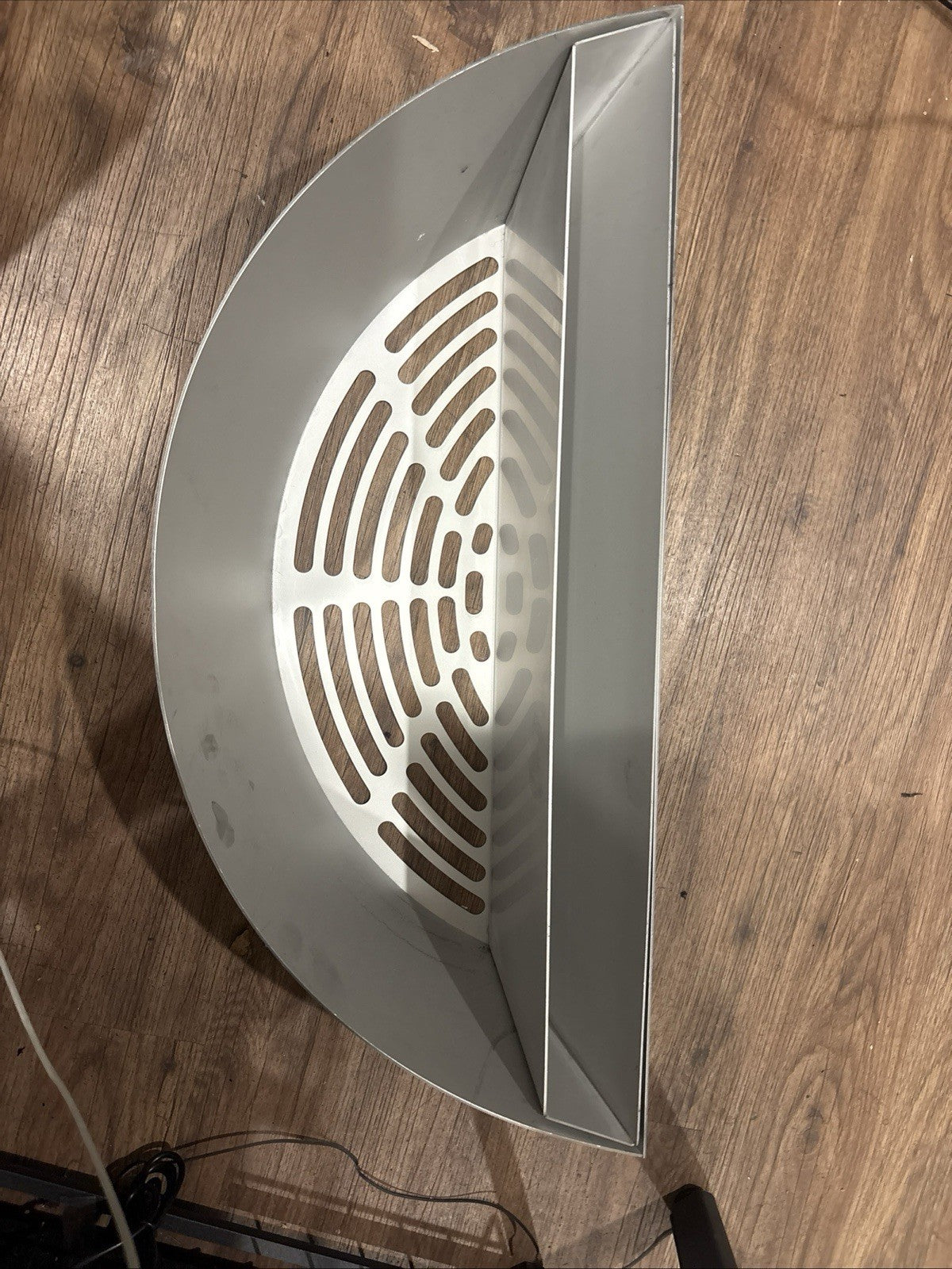21x9in Stainless Steel Coal Basket Smoker Grill Ventilated Design Heavy Steel