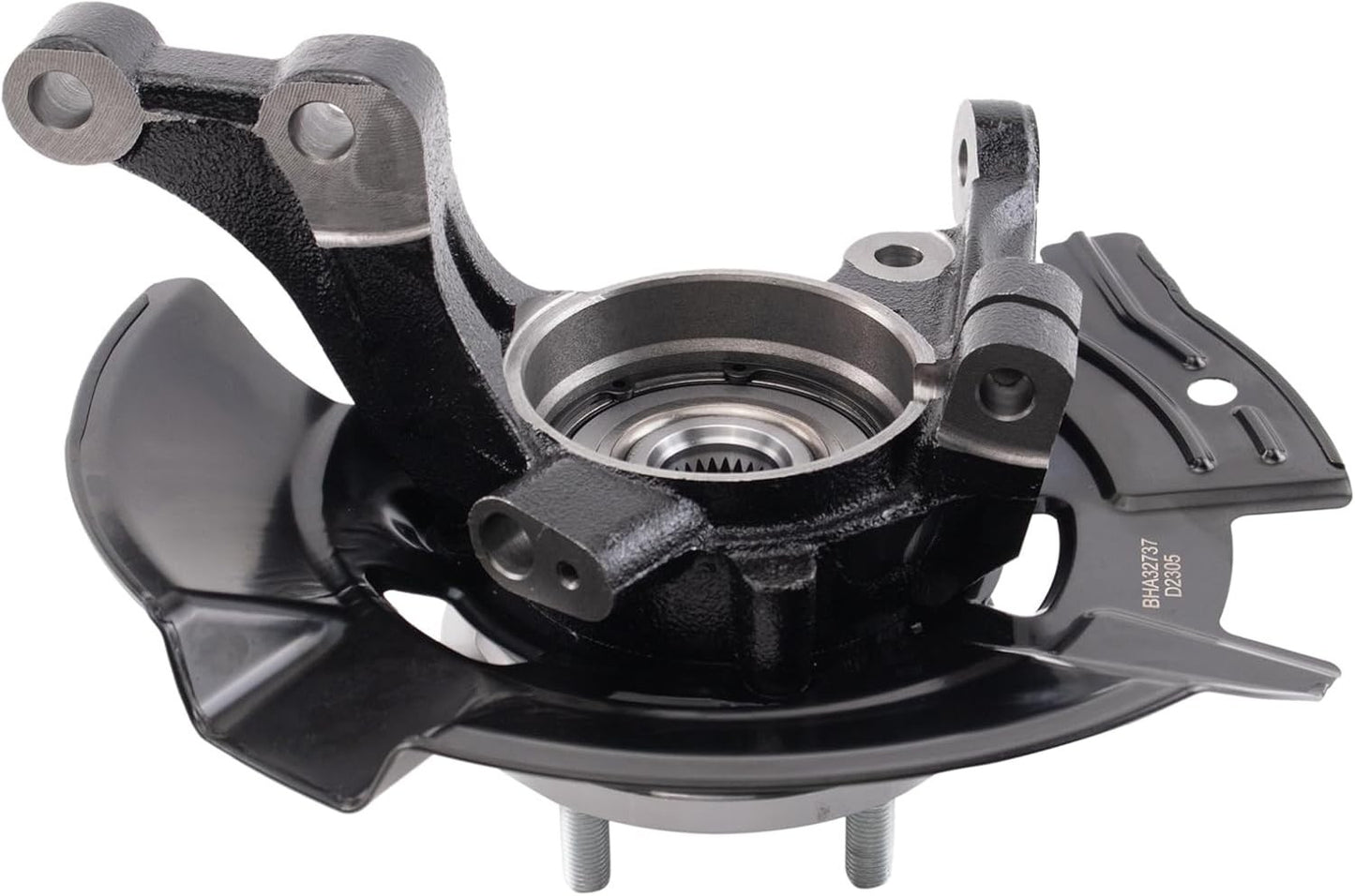 TRQ Front Steering Knuckle & Wheel Bearing Hub Assembly Kit RH Right Side