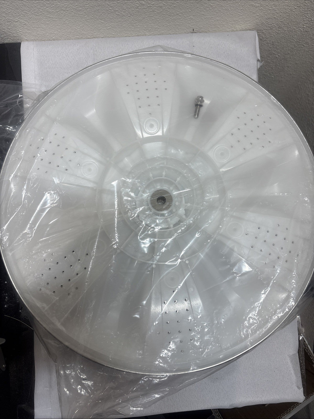 Top Load Washer Wash Plate Assembly for LG WT1701CV WT5101HW WT4970CW WT5680HWA