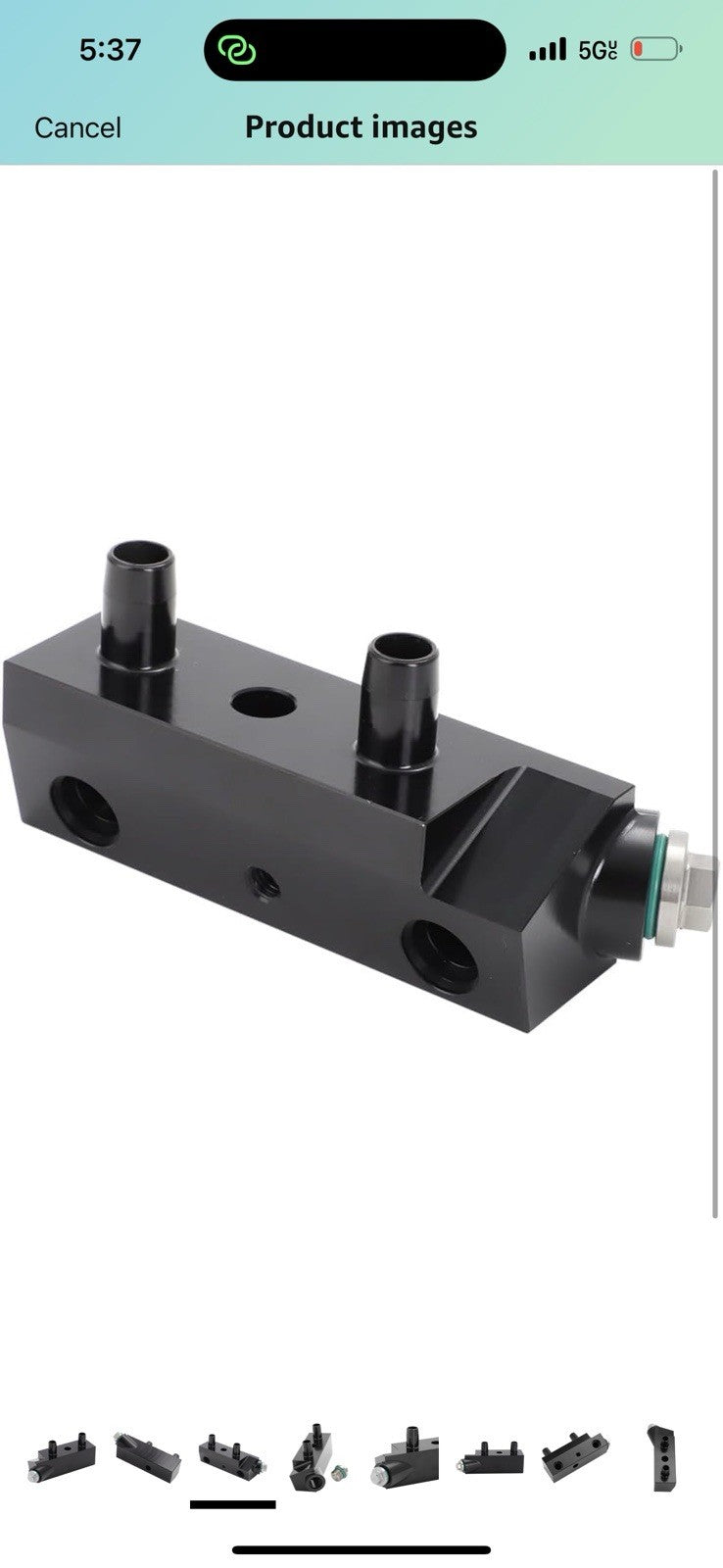 125068000 Transmission Fluid Thermal Valve For 2014-2018 GM 6L80 6-Speed Trans 