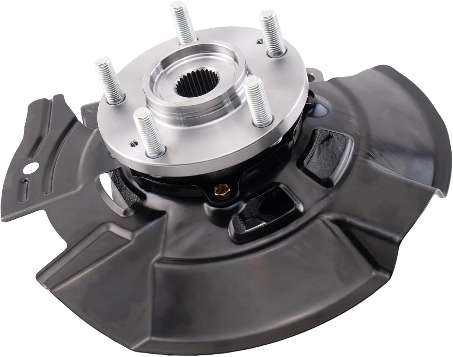 TRQ Front Steering Knuckle & Wheel Bearing Hub Assembly Kit RH Right Side