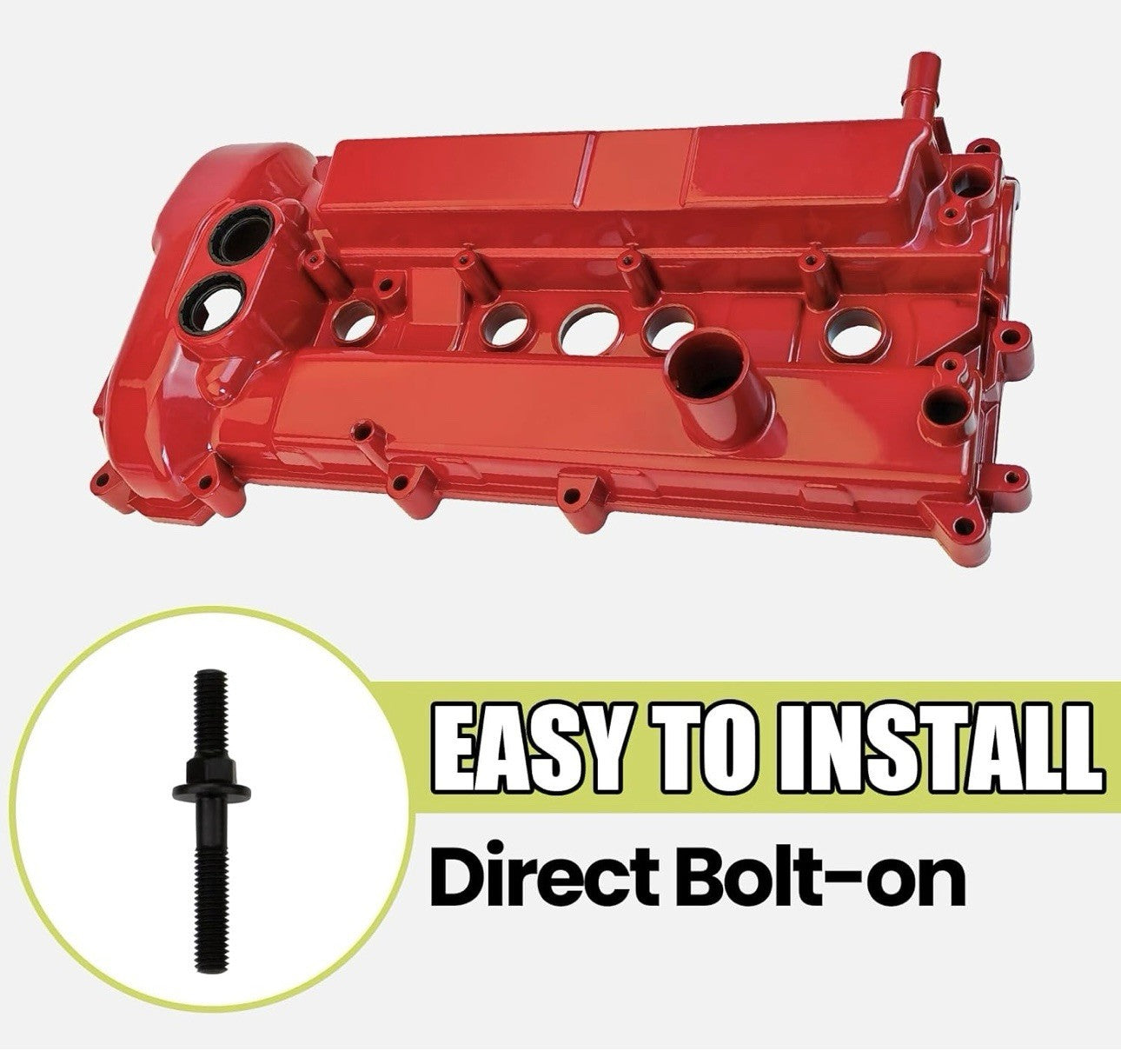 Upgrade Aluminum Cylinder Head Cover & Gasket for Mazda 3 2.0L 2.3L l4 2006-2009